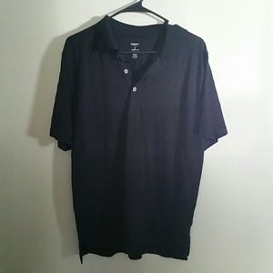 Black reebok Polo